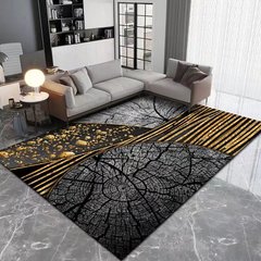 Light luxury Nordic living room carpet sofa coffee table blanket bedroom crystal velvet whole floor cooling carpet floor mat Tianjin wholesale