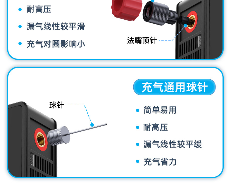 Woxin Self-Developed Ultra-Mini Air Pump for Mountain and Road Bicycles, Cycling Ai Smart Portable Electric Pump
