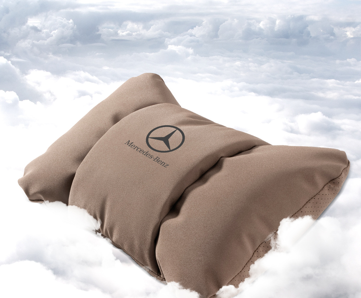 Suitable for Mercedes-Benz Car Headrest E300L/C260L/Glc300L/Glc300 Neck Pillow and Lumbar Cushion Interior Accessories
