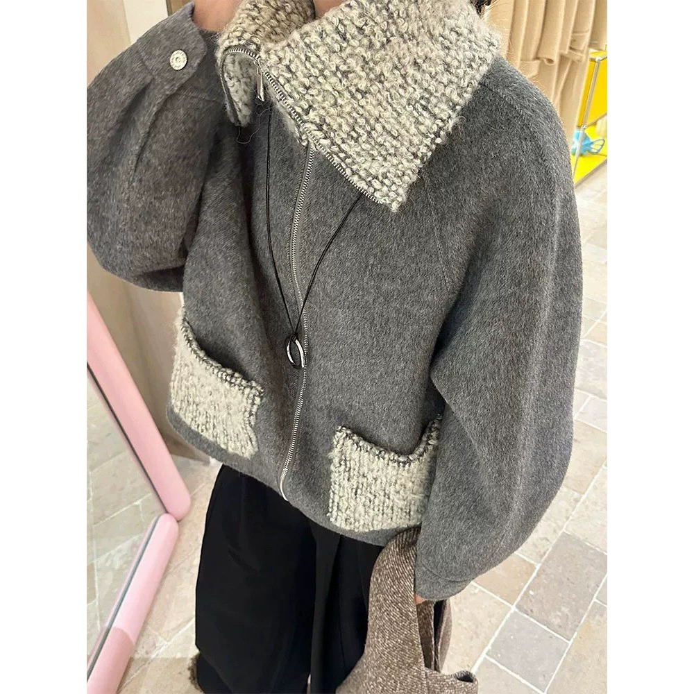 Winter South Korean navy goods, jacket