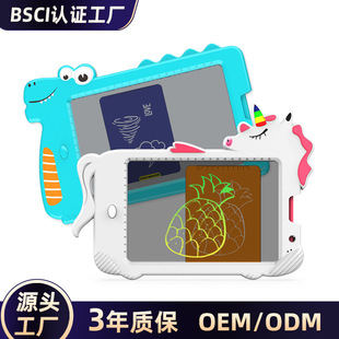 Cross-Border 10inch Lcd Handwriting Board Transparent Copy Kidsren's Lcd Drawing Board Highlight Color Screen Lcd Writing Board