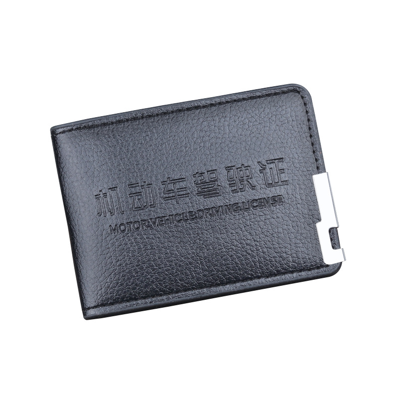 Carne de conducir protector de cuero carne de conducir carne de cuero carne de tarjeta carne de identificación