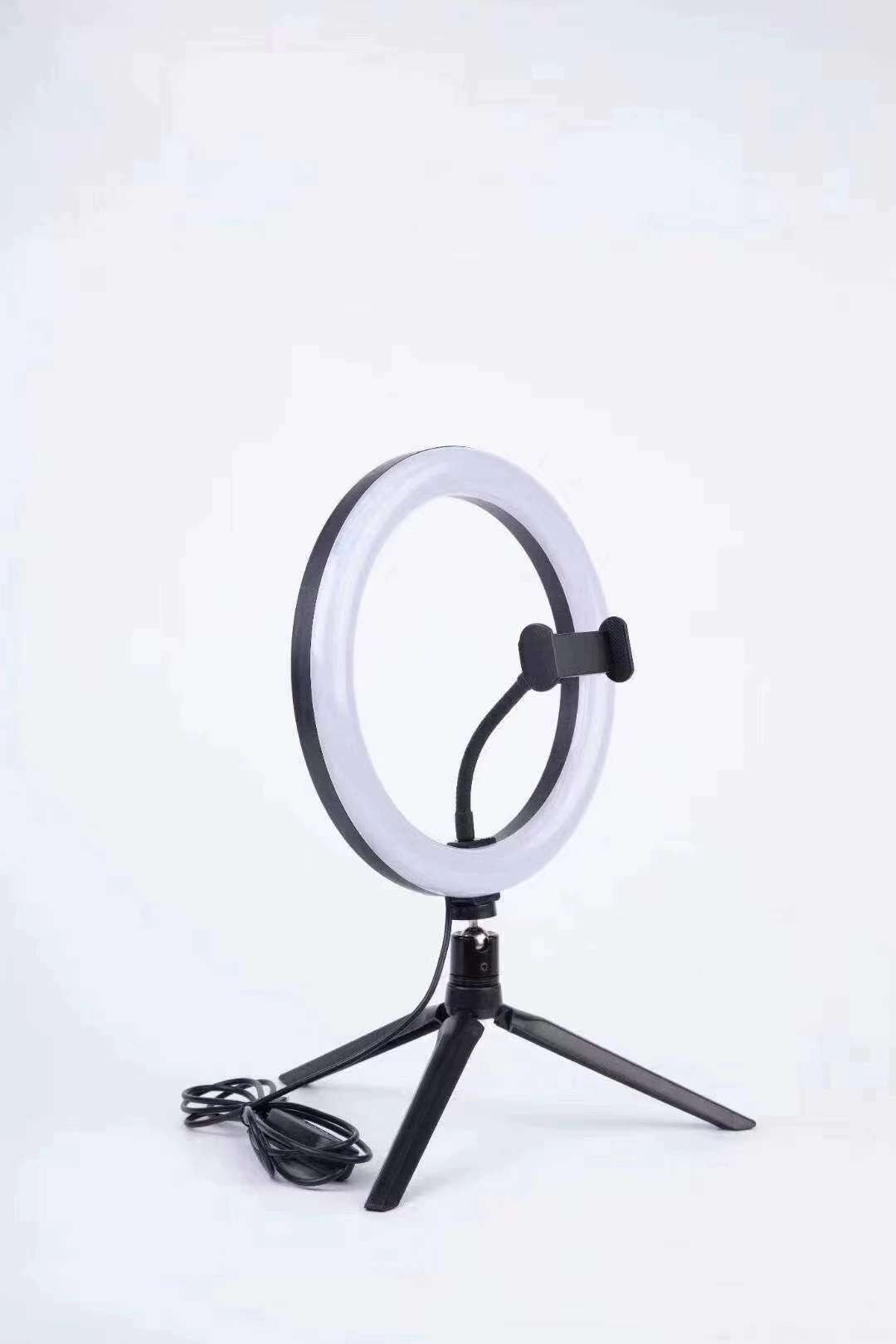 Кольцевой светильник, регулируемая цветовая температура и RGB, размеры 6", 10", 12", 14"