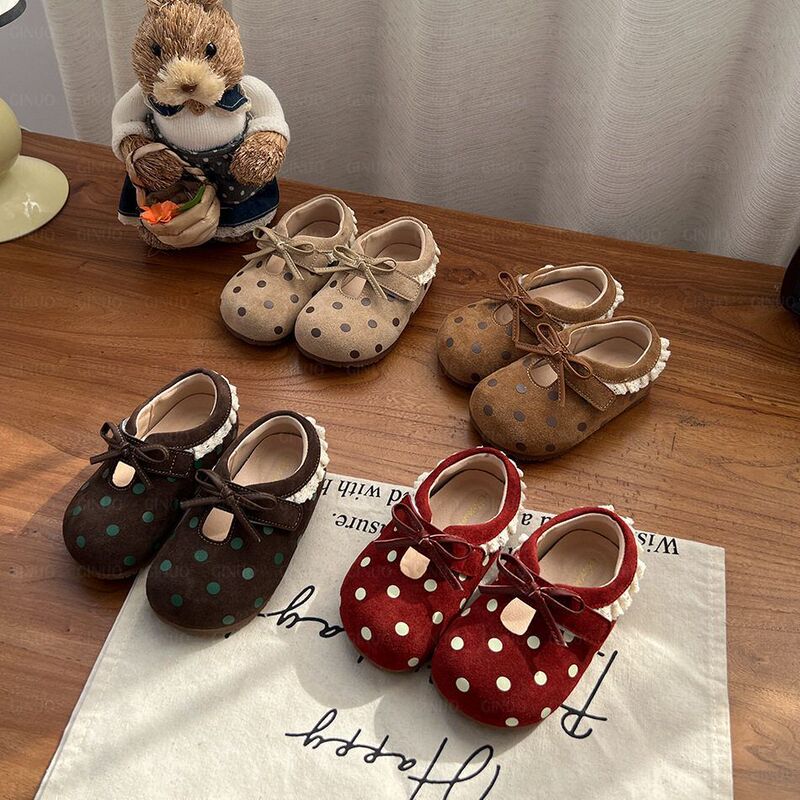 Princess Shoes for Girls, Soft-Soled Toddler Shoes, Spring and Autumn Breathable Single Shoes for Toddlers, One-Year-Old Baby Shoes, Princess Shoes for 1-3 Years Old