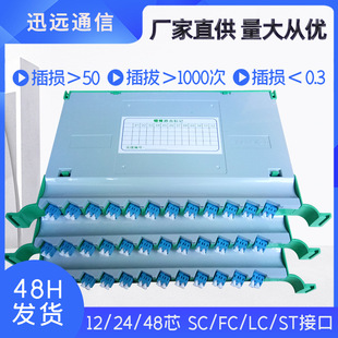 Integrated Fiber Optic Splice Tray 12-Core 24-Core Scfc Flange Plate Ribbon Bundle Optical Cable Splice Module