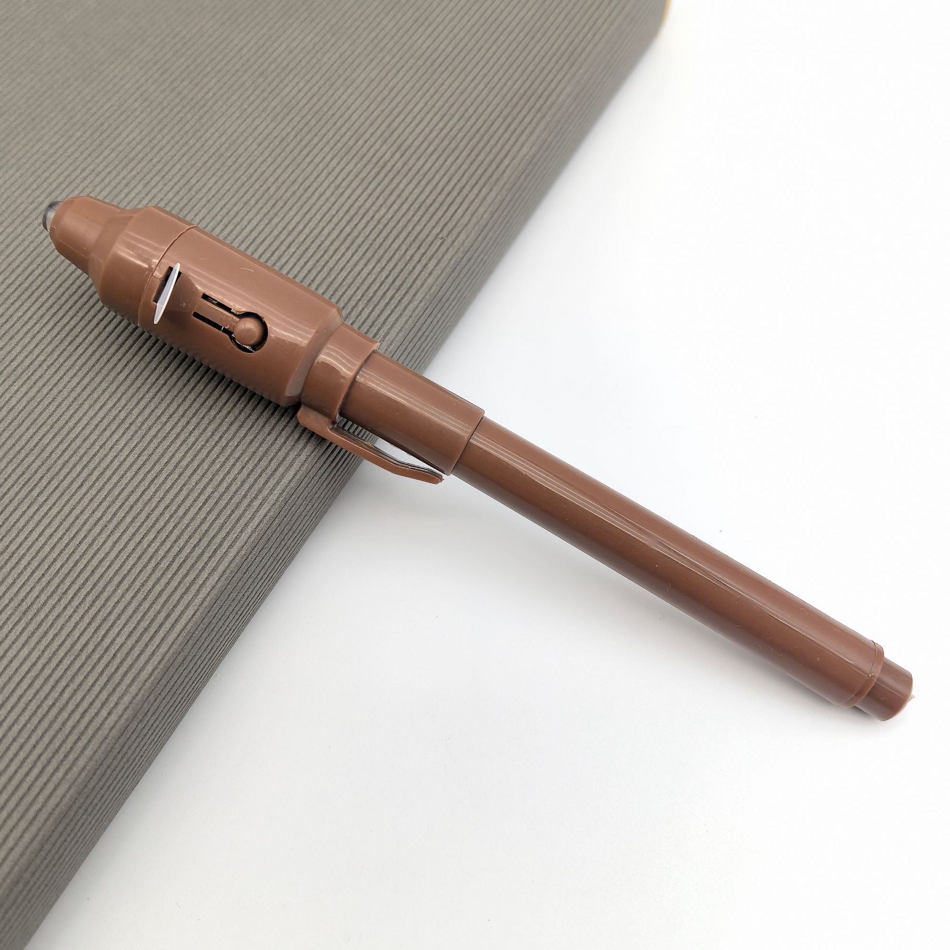 Lámpara LED luminosa UV transparente multifuncional lápiz mágico publicitario regalo luminoso resaltador al por mayor