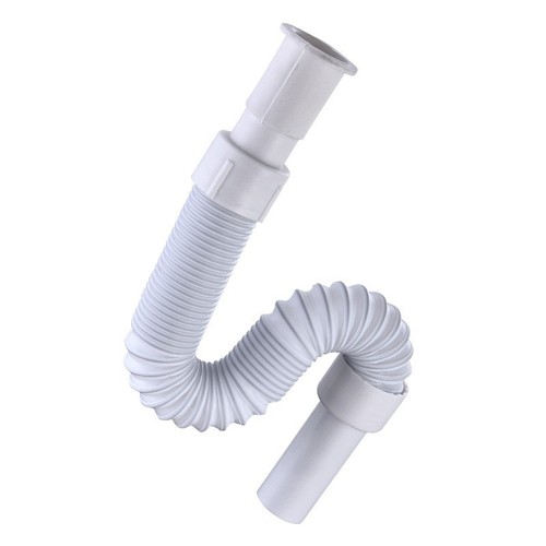 Deodorant sewer hose household wash basin wash basin hotel bathroom basin drain pipe telescopic steel wire sewer pipe