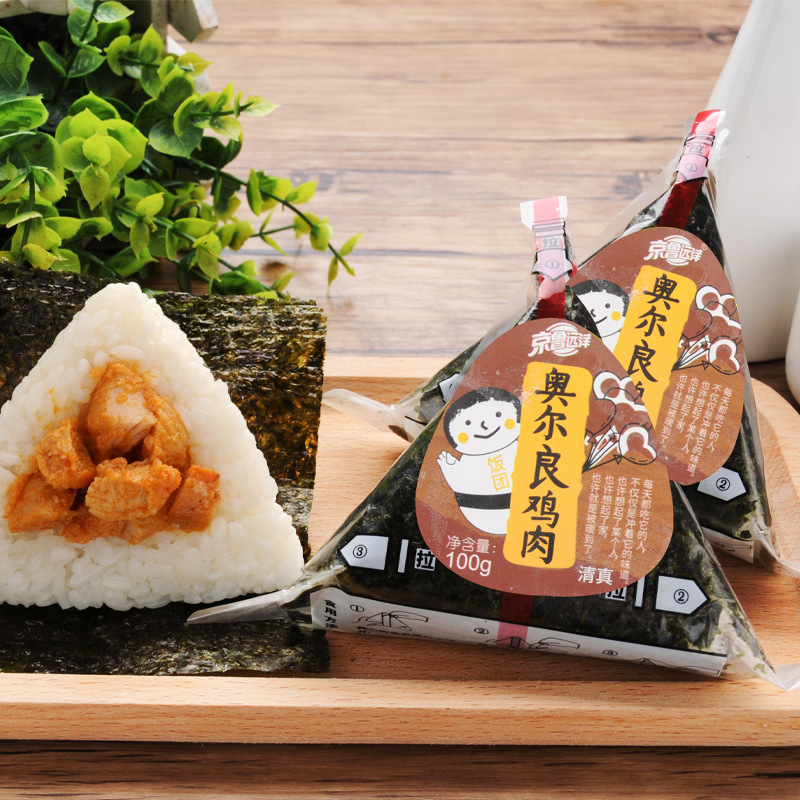 삼각주먹밥 - 올리언스 치킨 100g - 10개