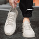 Men's shoes 2024 new summer breathable mesh panel shoes, sports and leisure shoes, versatile and thin white trendy shoes