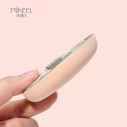 Chuanqi'er's new marshmallow powder puff, enlarged and thickened makeup sponge, drop-shaped air cushion puff, wet and dry use