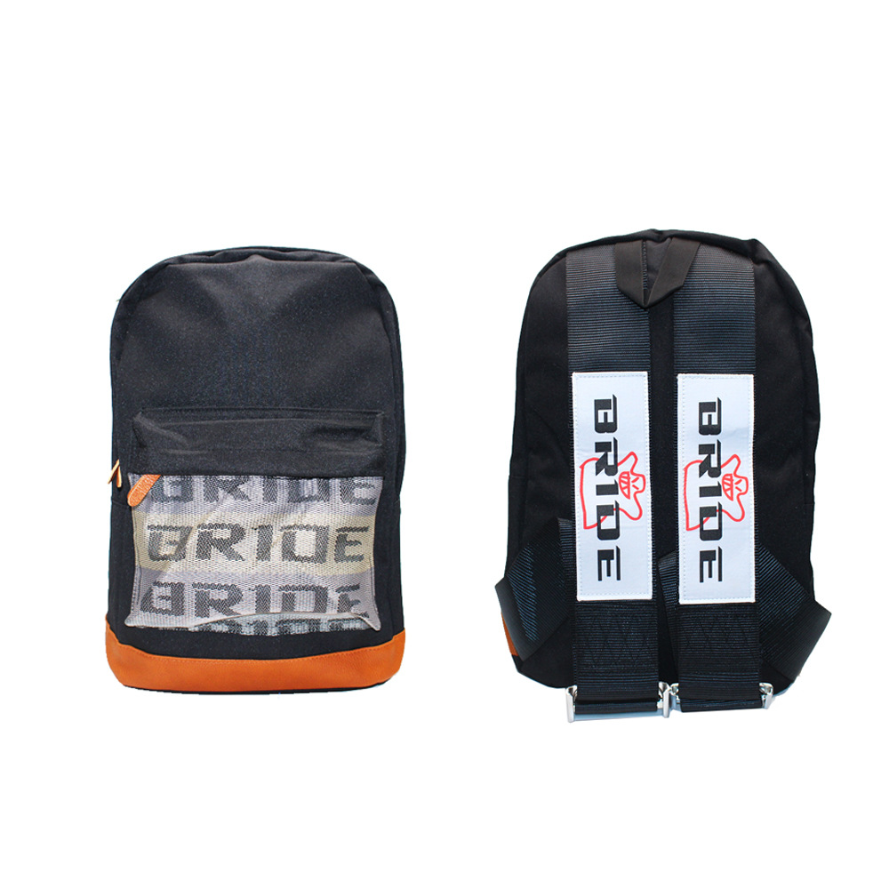 Factory Direct Supply Jdm New Takata Modified Seat Belt Small Backpack Racing Bride Backpack Computer Bag