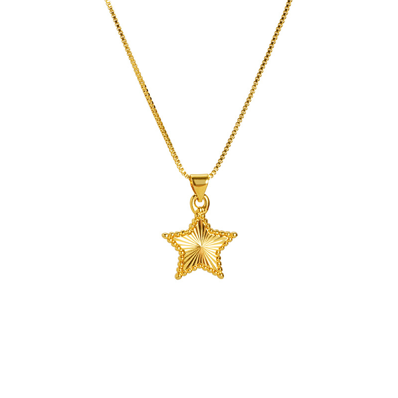 Anillo de estrella de oro de arena de Vietnam combinación de lujo ligero de alto nivel para mujeres fabricantes de juegos de joyería al por mayor