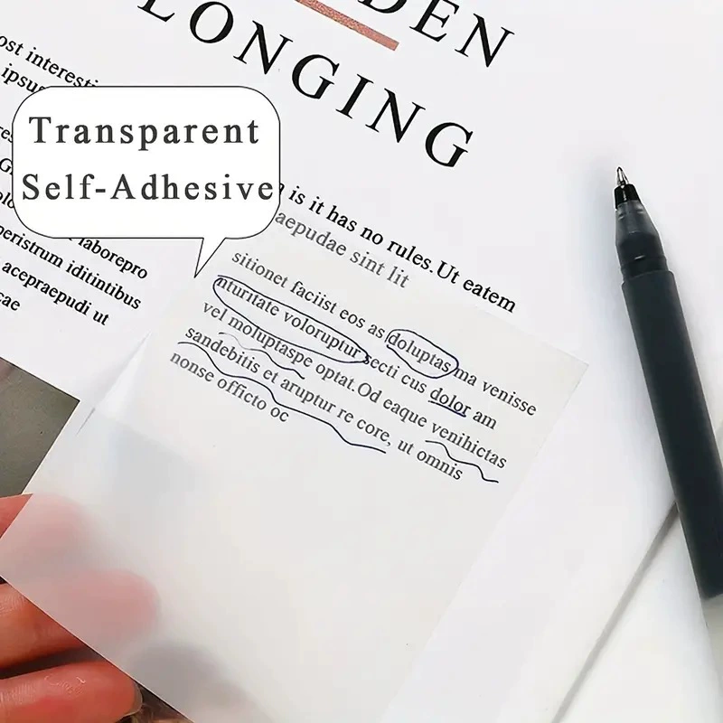 (Cross-border trading), fluorescence transparent note, set, simple and elegant design