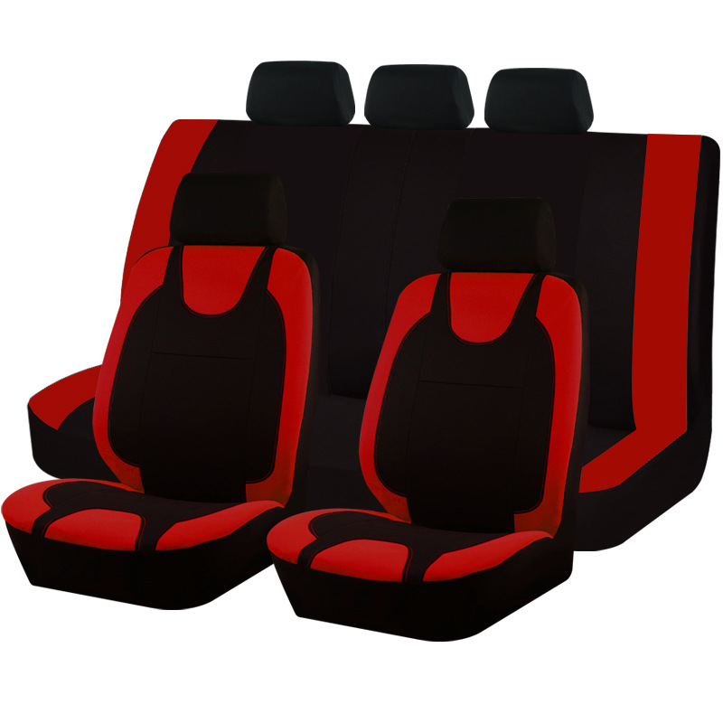 Universal Car Seat Cover PU Embroidered Car Seat Cushion Cover for All Seasons TEMU Hot-Selling Factory Direct Shipment
