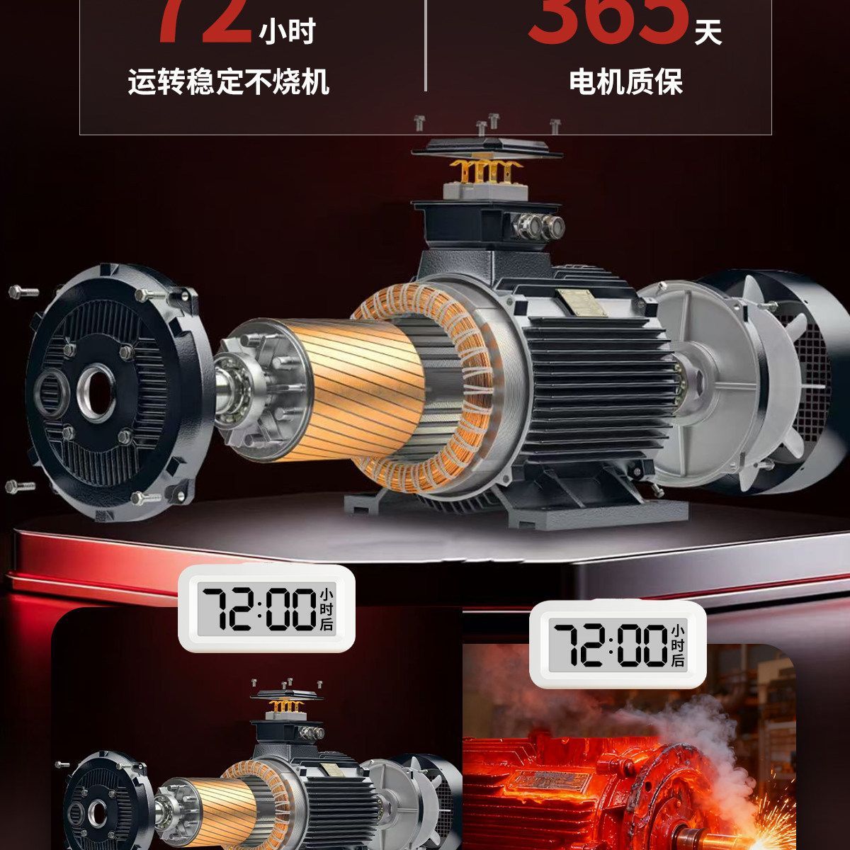 【Black Cat Genuine Product】Ultra-High-Pressure Car Washer for Car Wash Shops, Professional Household and Commercial High-Power Cleaning Device