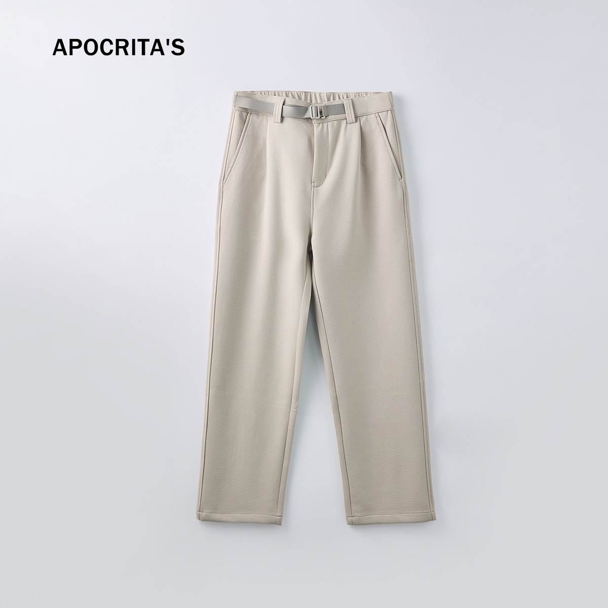 Sin devoluciones ni cambios【Liquidación por tiempo limitado a un precio súper bajo】Pantalones casuales holgados y rectos para hombre APO, para otoño e invierno