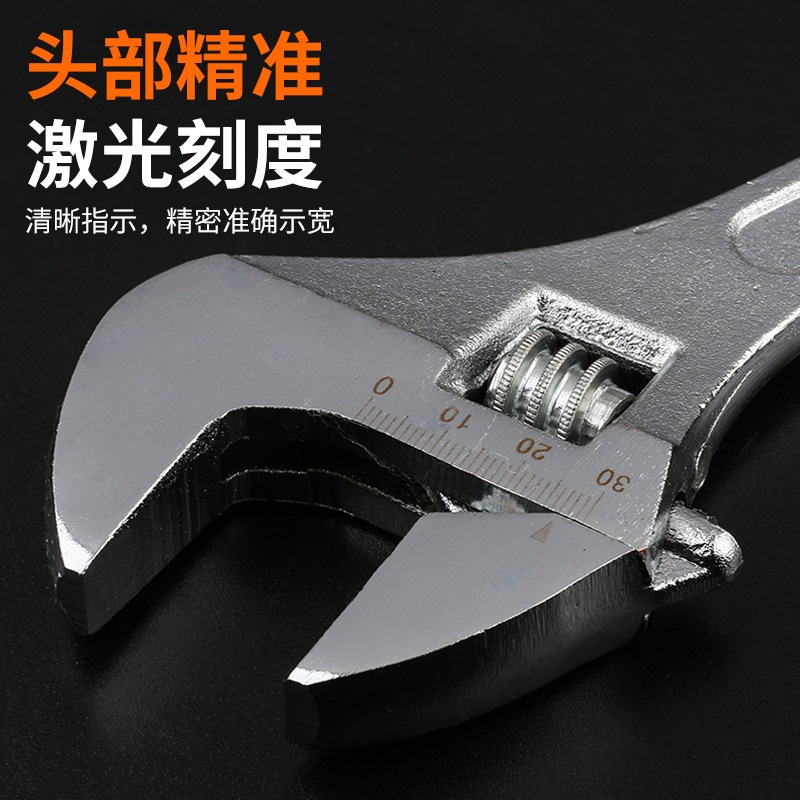 Herramienta de llave móvil Xinton ajustable con mano de tablero de abertura flexible universal, tablero de tubería flexible multifuncional de gran abertura