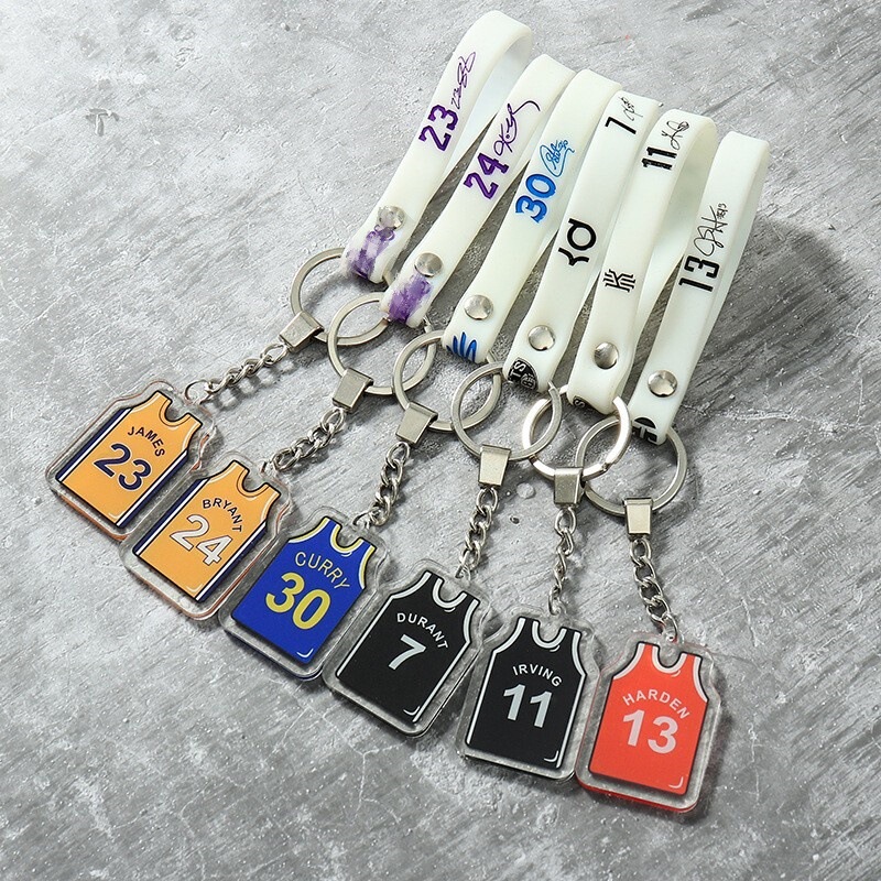 Basketball Creative Sneaker Keychain Pendant Multifunctional DIY Bag Pendant New Keychain Souvenir Artificial
