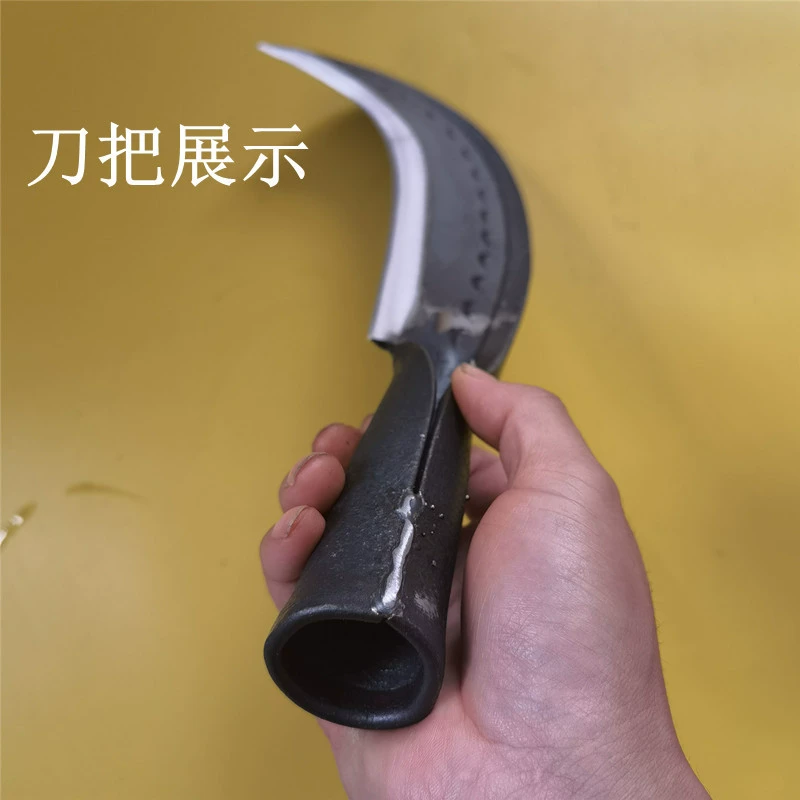 Yingdeli forging Miao Chai cutting firewood and cutting bamboo knife Agricultural cutting tools outdoor firewood knife open mountain sickle sickle