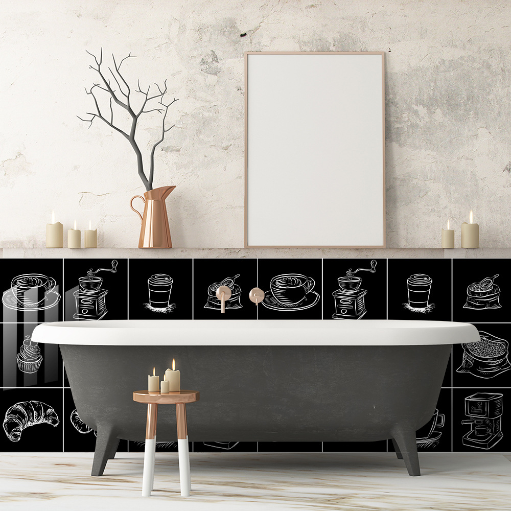 85g Weight Wall Sticker Home Textiles & Decor Type PVC Material Flower Pattern Elegant, Glam Style Elegant Glam Flower PVC Wall Sticker Wall Art 13