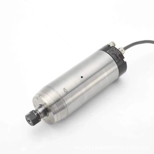 泡沫雕刻机电主轴厂家手动换刀水冷380v电主轴er20刀柄高精度铣床