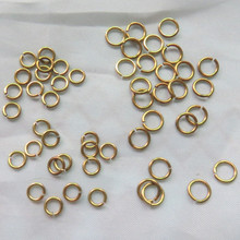 实心开口铜环铜圈 0.7线切割铜圆环圆圈 箱包五金配件 DIY配件