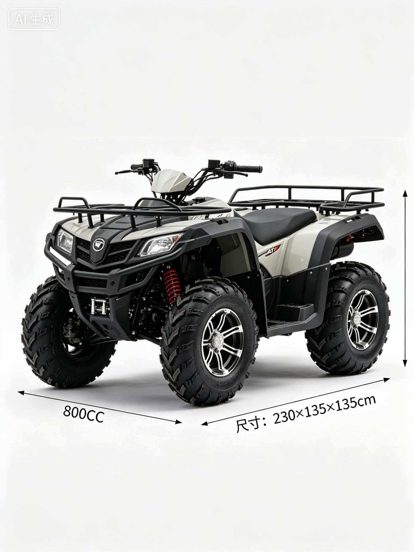 Cross-Border Amazon Atv Beach Vehicle 125Cc/200Cc/800Cc All-Terrain Vehicle Cover Waterproof Sun Protection Dustproof Cover