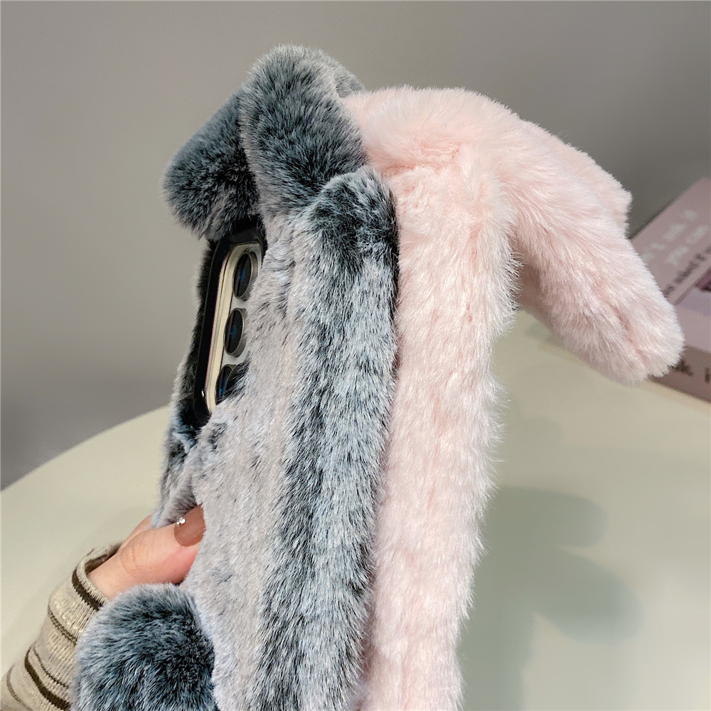 Flauschige Hasen Handyhülle Für Samsung Galaxy S Und A Serie_voghion.com