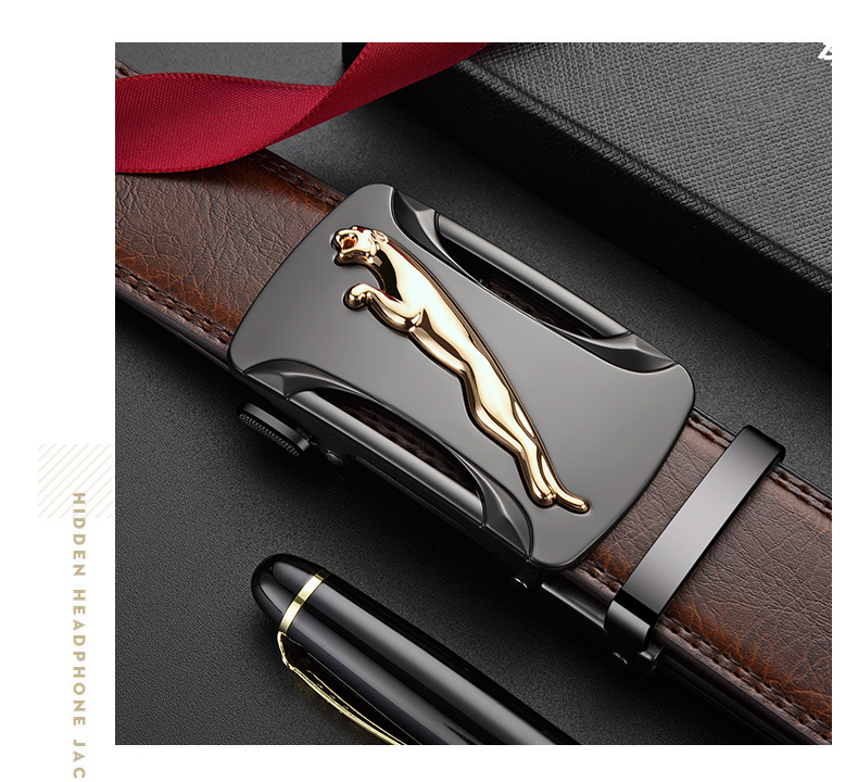 Paul allungato fat man large 170 extra lungo da uomo in vera pelle con fibbia automatica pantaloni da lavoro alla moda di alta qualità_voghion.com