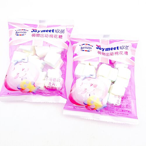 Thoughtful Candy Cotton Soft Not Hard Cute Creatures Move In Cotton Candy Bear and Rabbit 1 Bag 2 Pounds