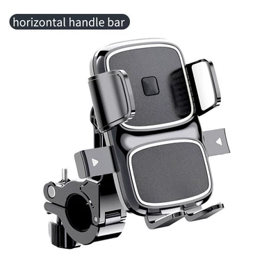 New bicycle mobile phone bracket electric bottle car motorcycle takeaway rider shockproof anti-shake riding navigation bracket (Motorcycle frame) - z1-cycling-bracket-handlebar