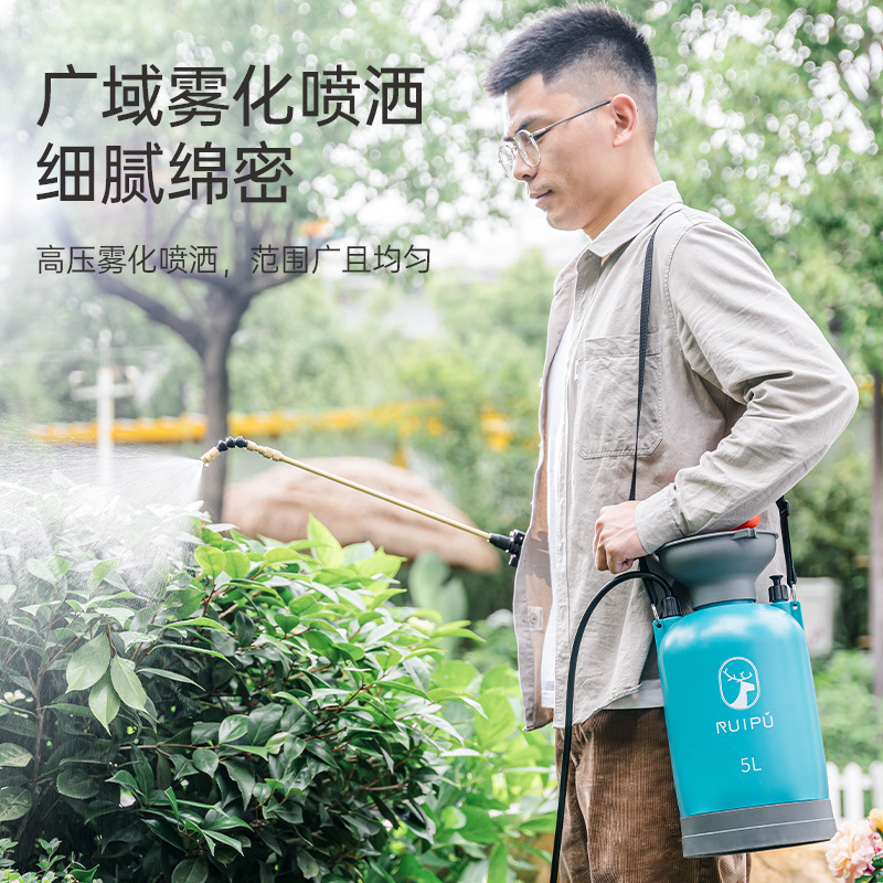 Riego grande regadera neumática riego desinfección hogar especial regadera al por mayor rociador de alta presión botella de spray