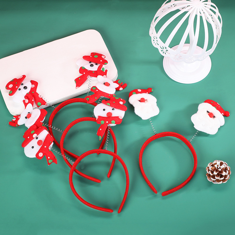 Nueva Navidad diadema gafas marco Halloween Día de San Valentín gafas de Santa Claus gafas Fiesta de Navidad