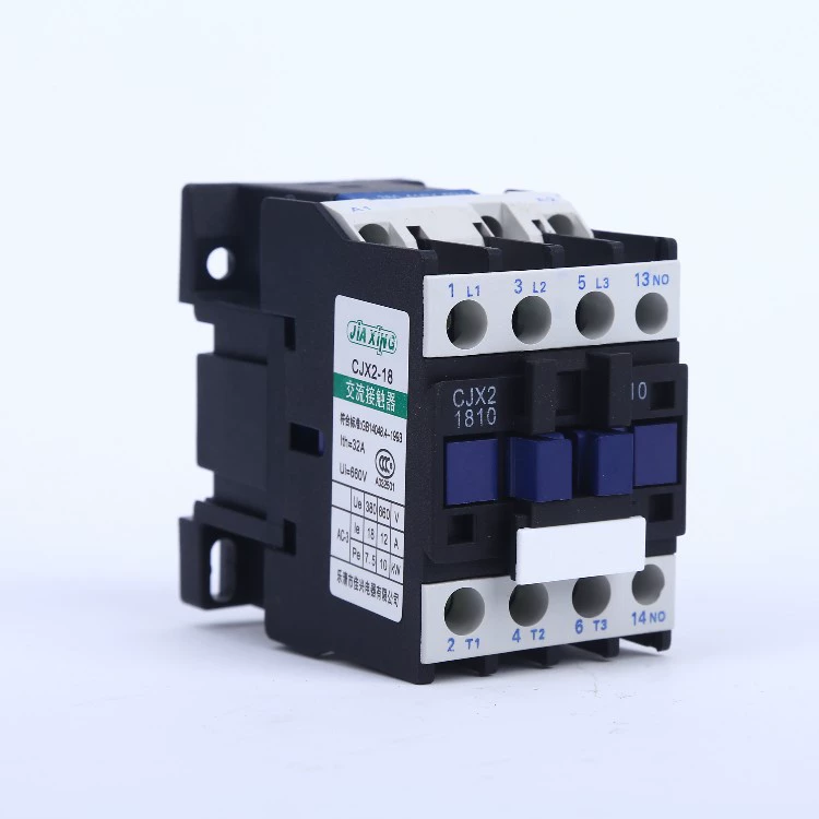 Серебряная точка оптом на заказ CJX2 серии AC24 ~ 380V CJX2-1810 1801 контактор переменного тока