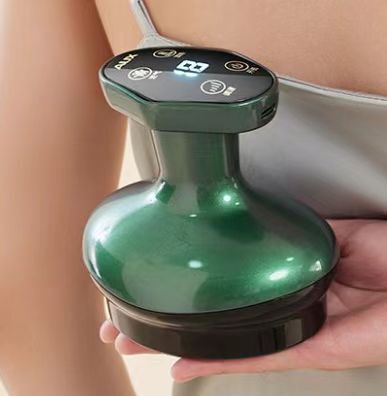 オークス 刮痧器 カッピング 電動経絡ブラシ カッピング器具 吸痧器 マッサージ＋エッセンシャルオイル 中秋節のプチギフト|undefined