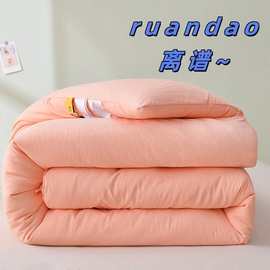 a类母婴级大豆加厚春秋棉被学生双人宿舍礼品批发冬被被子被套