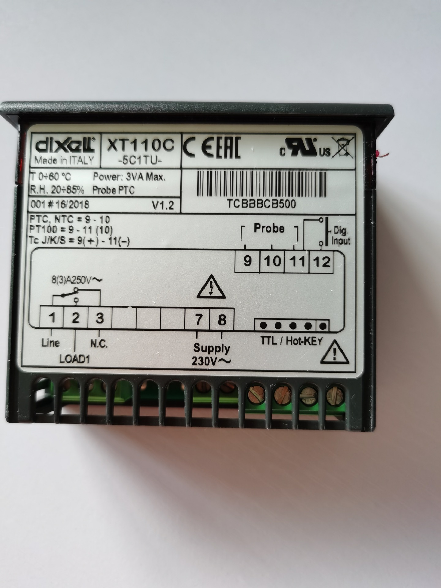 小精灵XT110C XT110D XT111C XT120C系列温控器DIEXLL帝思艾默生