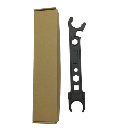 Outdoor field multifunctional wrench AR15/M4, all steel, high hardness metal precision processing