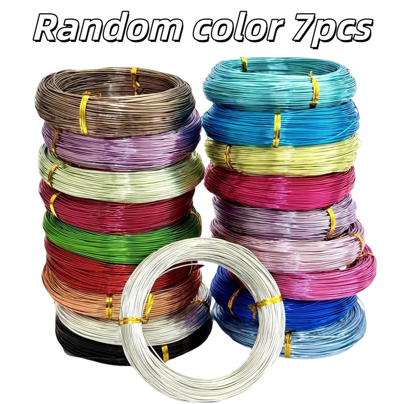 Cross-Border Hot-Selling Pure Aluminum Wire Set, Aluminum Wire for Handmade Floral Art, Aluminum Wire Combo Pack, Special Aluminum Wire for Bonsai Cross-Border Hot-Selling Pure Aluminum Wire Set, Aluminum Wire for Handmade Floral Art, Aluminum Wire Combo Pack, Special Aluminum Wire for Bonsai