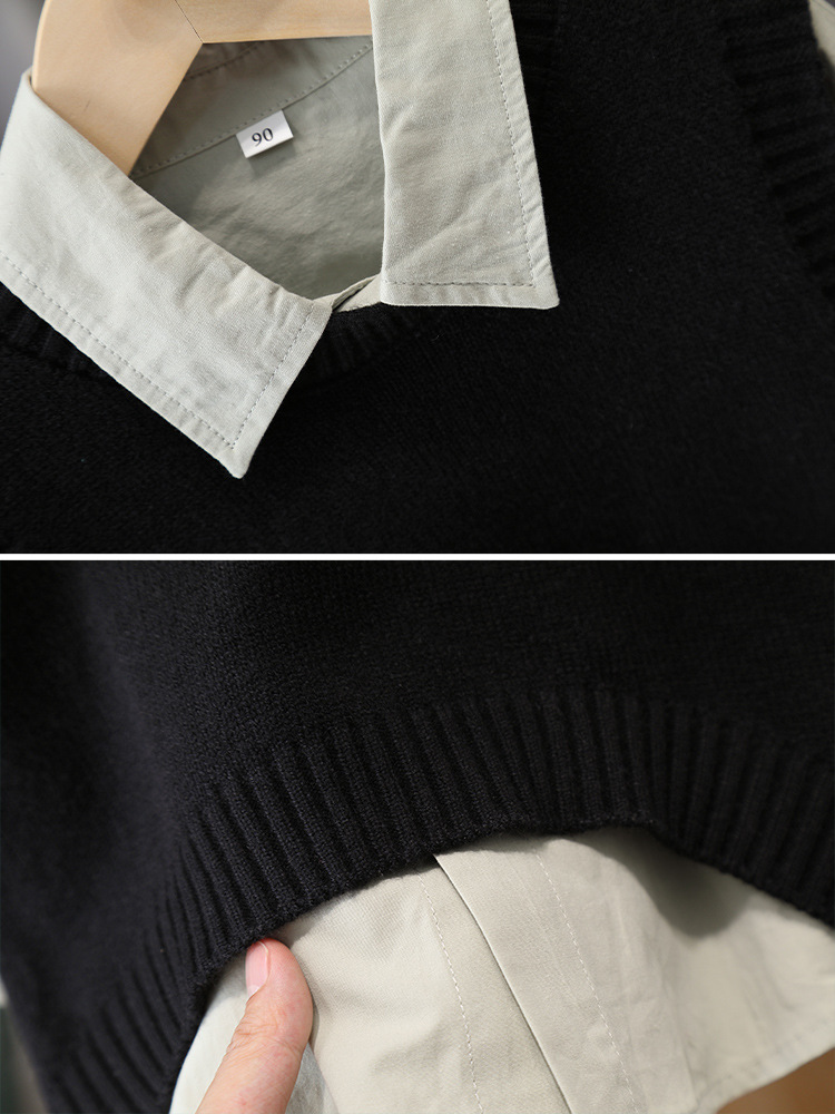 Conjunto de Otoño para Niños 6209, Nuevo Conjunto de Tres Piezas con Camisa de Manga Larga y Chaleco para Primavera y Otoño 2026, Estilo Infantil de Moda en Internet