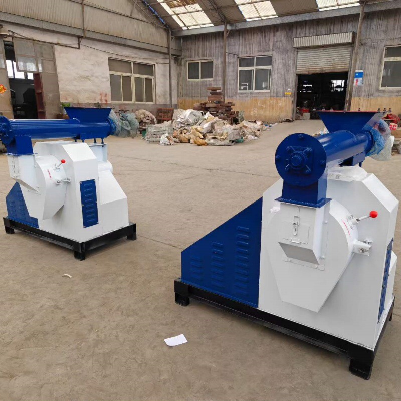 Pigeon Feed Pellet Machine, Dry-In-Dry-Out Straw Feed Pellet Machine, Alfalfa and Neem Grass Crushing and Granulating Machine