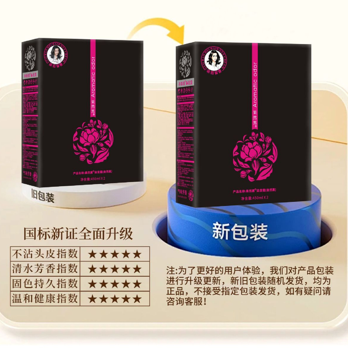 Sure Enough, Black National Color Tianxiang Hair Dye, One Comb Black Hair Dye, Plant Black Oil Hair Salon Same Style Wholesale