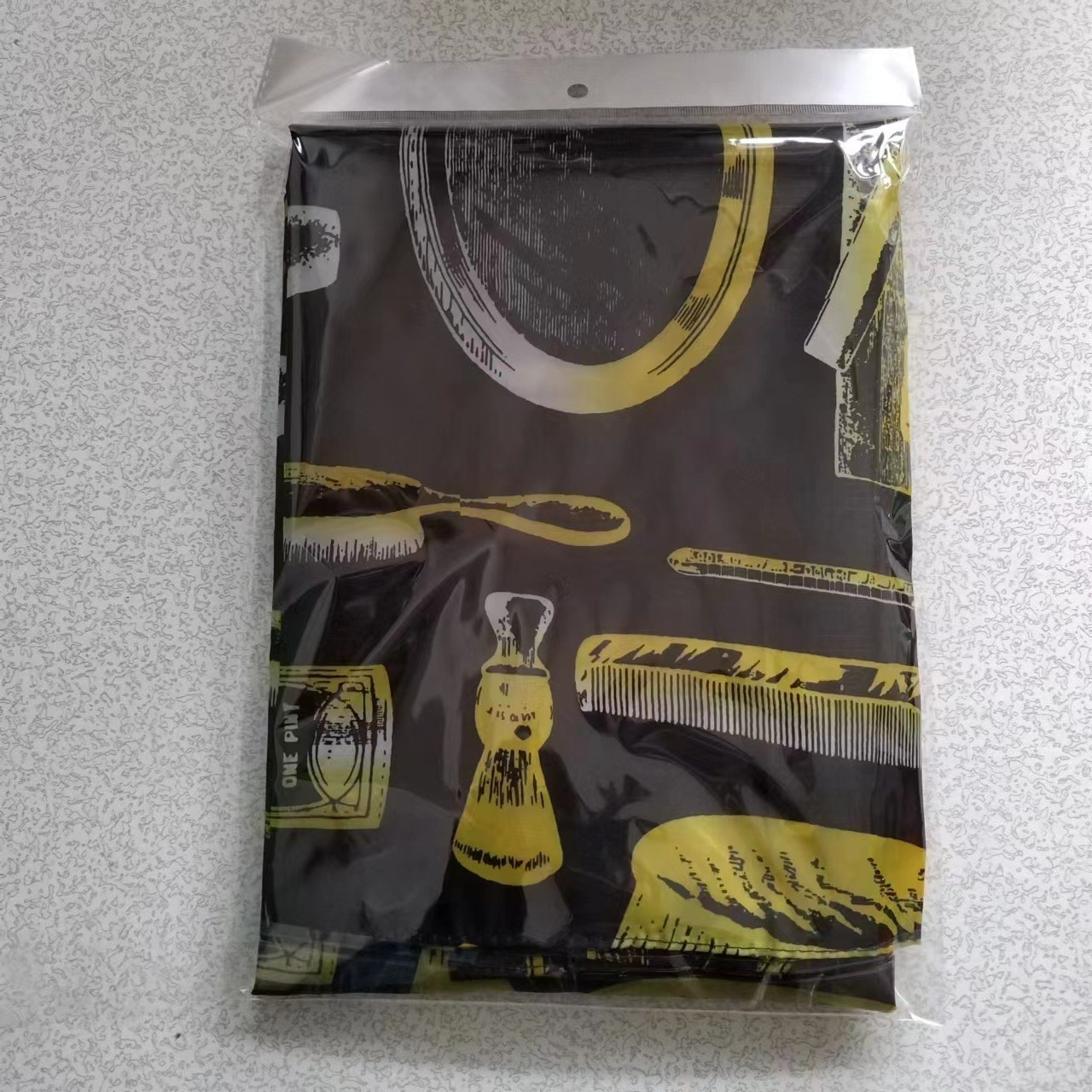 골드 헤어드라이어 스카프