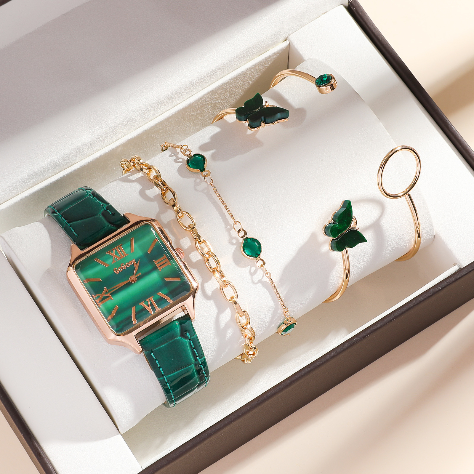 80g Weight Ordinary Glass Mirror Material Alloy Strap Material Watch Classification Pointer Display Type Single Folding Buckle Buckle Style Round Dial Shape Daily Occasion Quartz Movement Square Pattern Women's Gender Vintage Style Style Vintage Style Square Single Folding Buckle Quartz Women's Watches 6