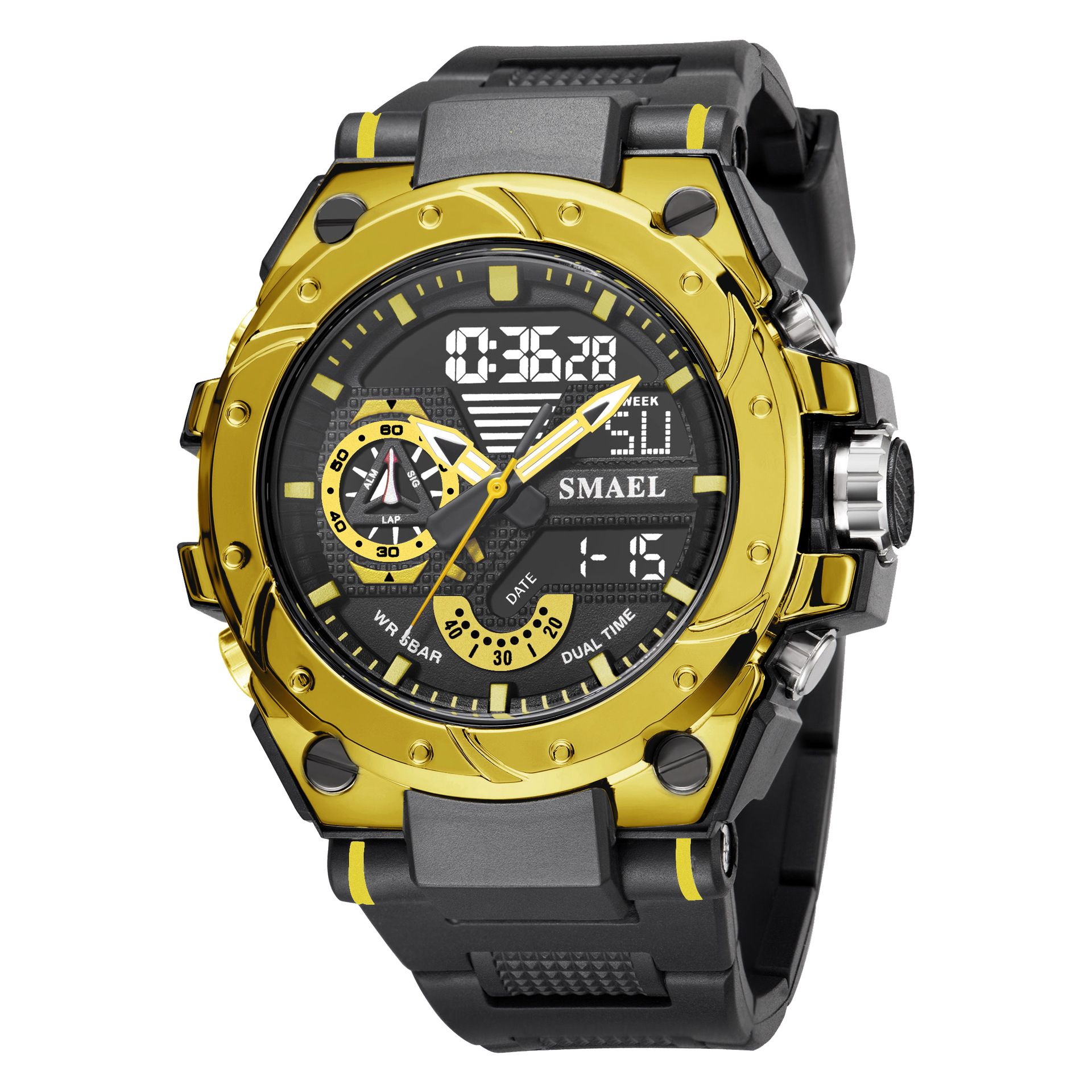 SMAEL Smair 8060 personalidad fresca impermeable deportes aleación reloj de los hombres transfronteriza e-commerce reloj electrónico