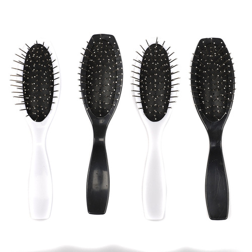 Wig gifts flat air bag comb small steel comb wig steel comb steel tooth comb plastic small air bag comb
