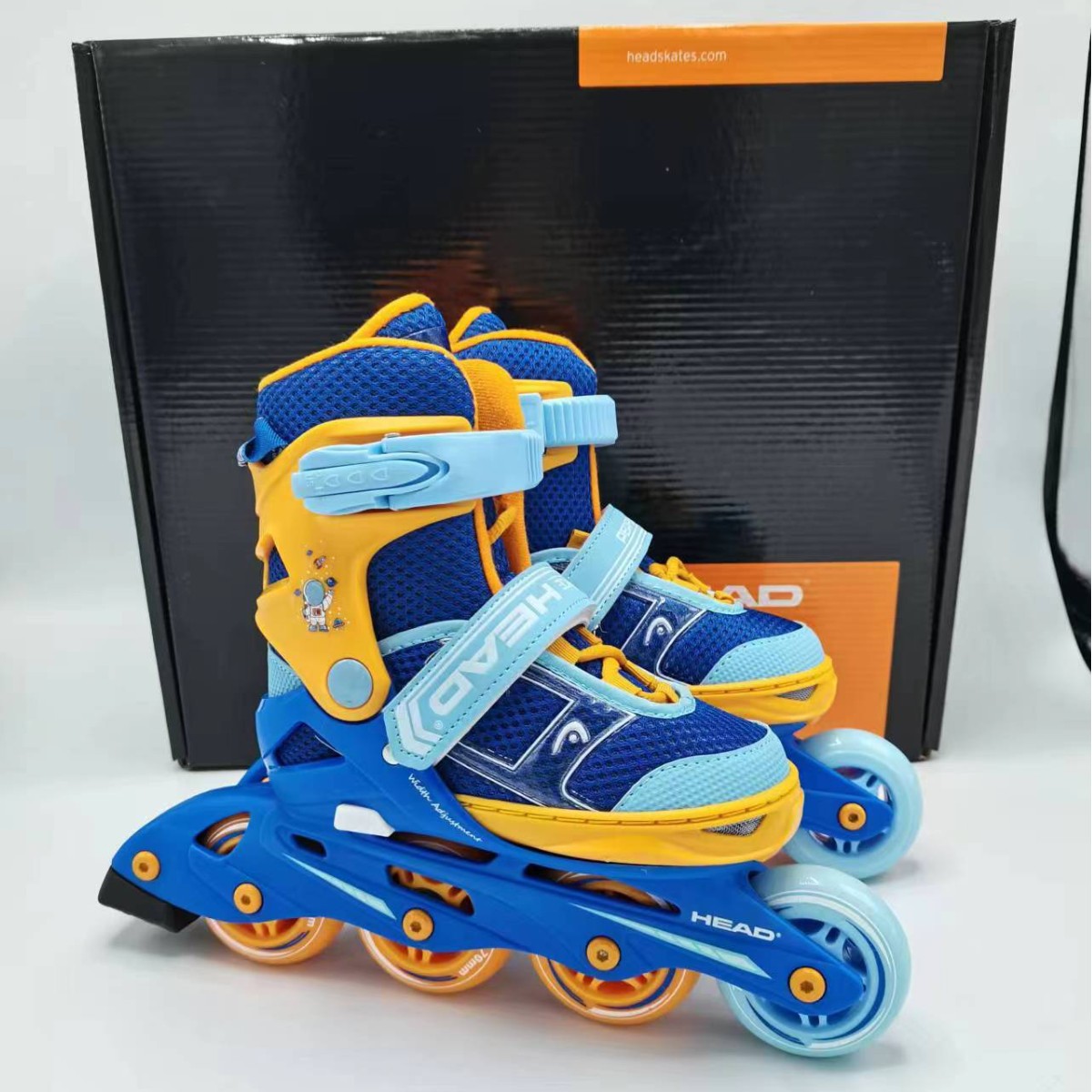 HEAD Hyde roller skates men's and women's skates children's full set beginner flat flower adjustable skating roller skating