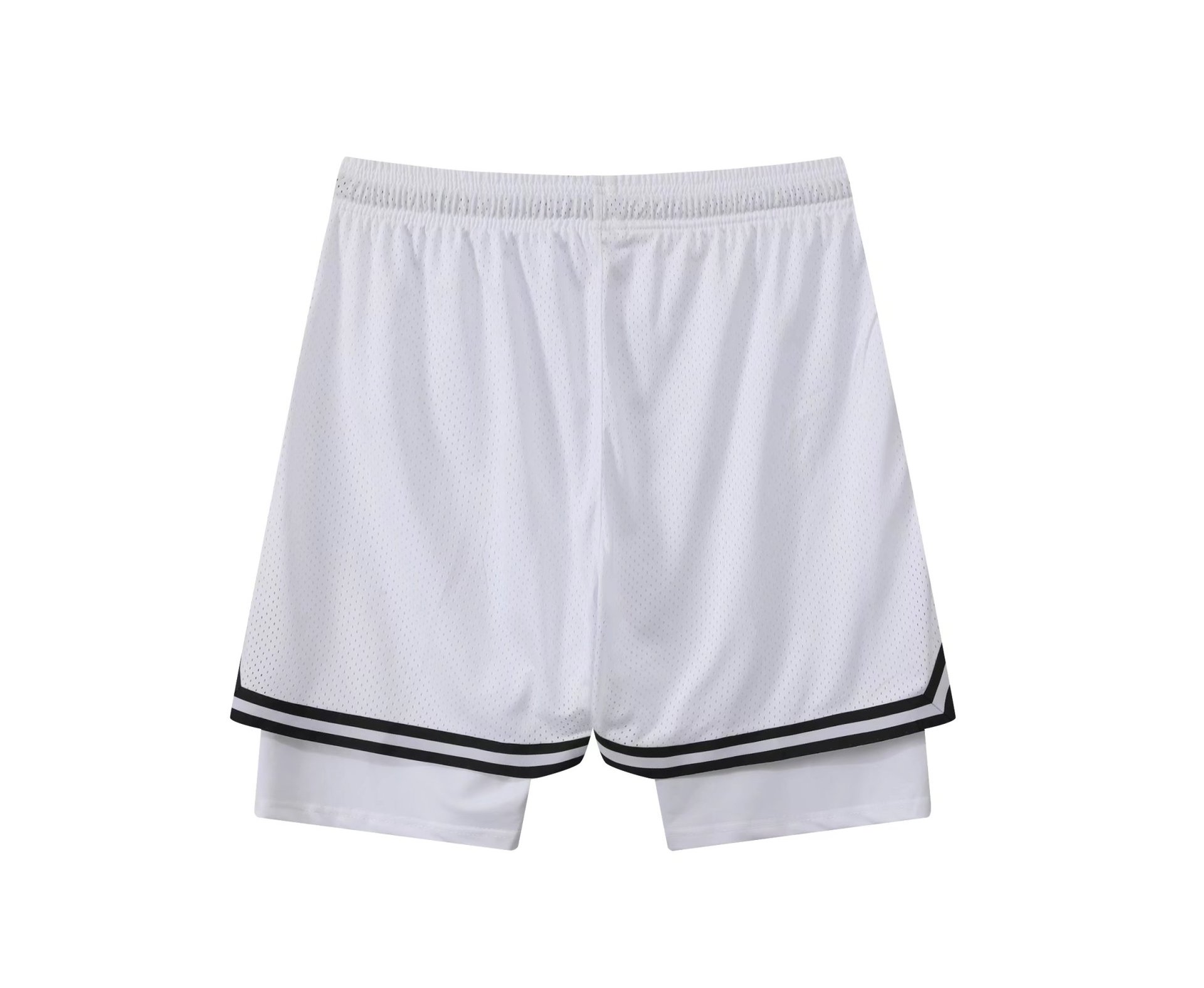 Men's sports shorts, training leggings, fitness quick drying basketball pants, f ake two-piece woven breathable high_voghion.com