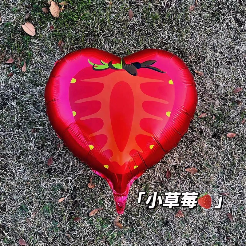 18inch 하트 모양의 풍선-딸기
