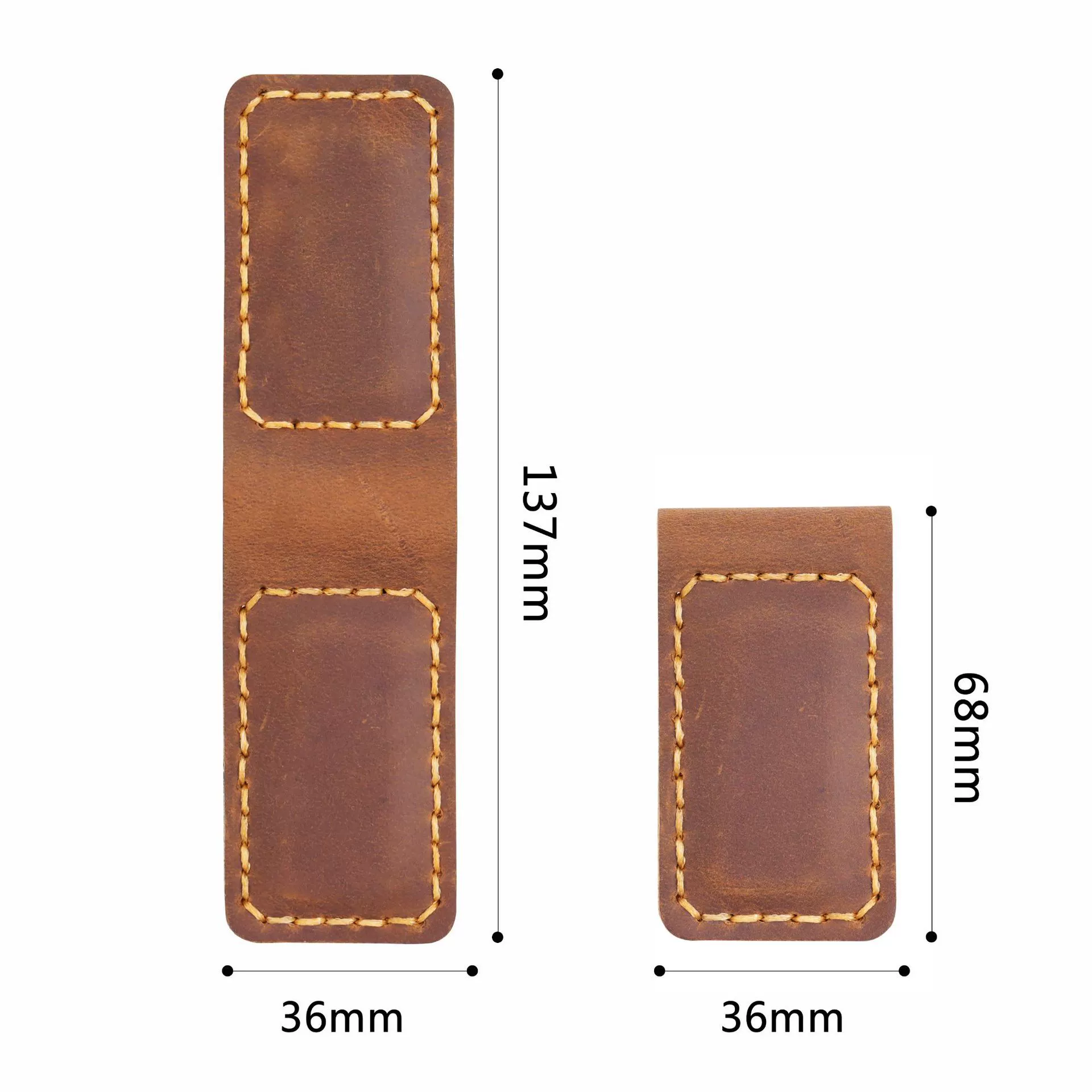 Кожаный ретро money clip с магнитом, канцтовары, Amazon